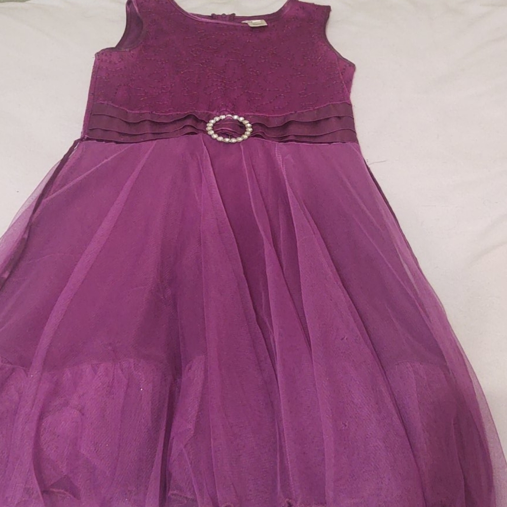 Newberry kids purple dress